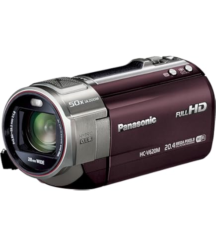 Panasonic HC-V550M-R ビデオカメラ 32GB レッド 概要 デジタルハイビジョンビデオカメラ HC-V550M | デジタル