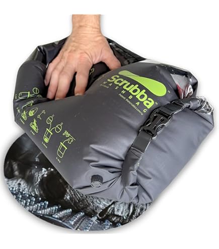Amazon.co.jp: 旅行用洗濯袋 Scrubba Washbag スクラバ ウォッシュ