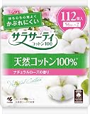 サラサーティ コットン100 ナチュラルローズの香り おりものシート 112コ入