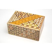 【美品】寄木細工 トリックボックス 7回ヒミツ箱×3箱,しおりなど セット Amazon | 箱根寄木細工 秘密箱7回仕掛け Japanese puzzle box 7steps