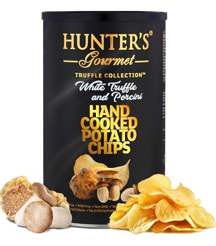 Amazon.co.jp: ハンター ポテトチップス 黒トリュフ風味 150g : 食品