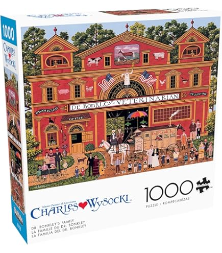 Amazon | Buffalo Games - Charles Wysocki - Fox Hill Farms - 大人用