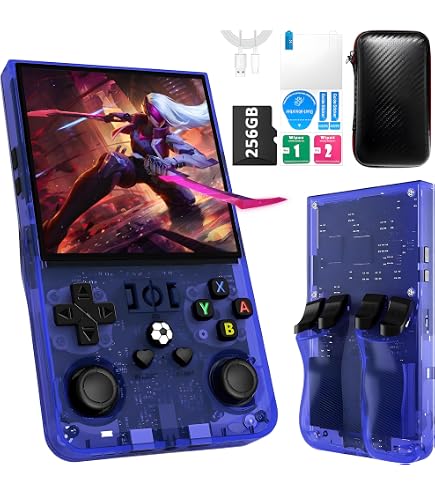 Powkiddy X55 Handheld Game Console 5.5-inch RK3566 5GWF BT