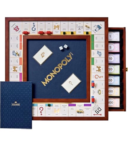 WS Game Company Monopoly Heirloom Edition Board Game for 2-6