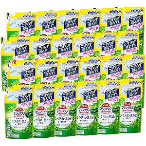 【ケース販売】バスマジックリン 浴室用洗剤 泡立ちスプレー SUPERCLEAN グリーンハーブの香り 詰め替え 330…