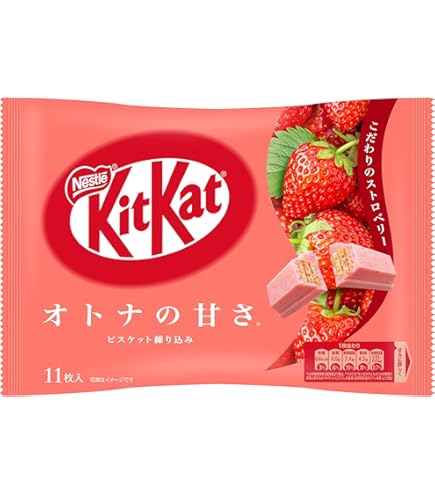 Amazon | ネスレ キットカット ミニ いちごのショートケーキ味 10枚