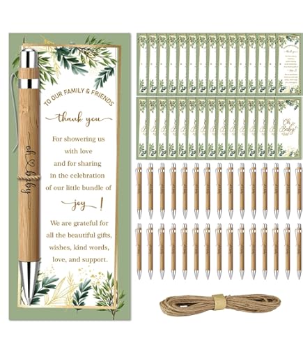 Seajan 50 Sets Baby Shower Favors Baby Ballpoint Pens Bulk For