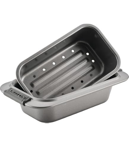 Anolon Advanced Nonstick Round Cake Pan Set - 2-Piece, 9-Inch, Bronze, Silicone Grips - View #9