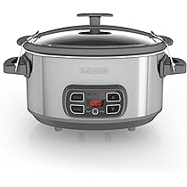 4 quart programmable crock pot with locking lid