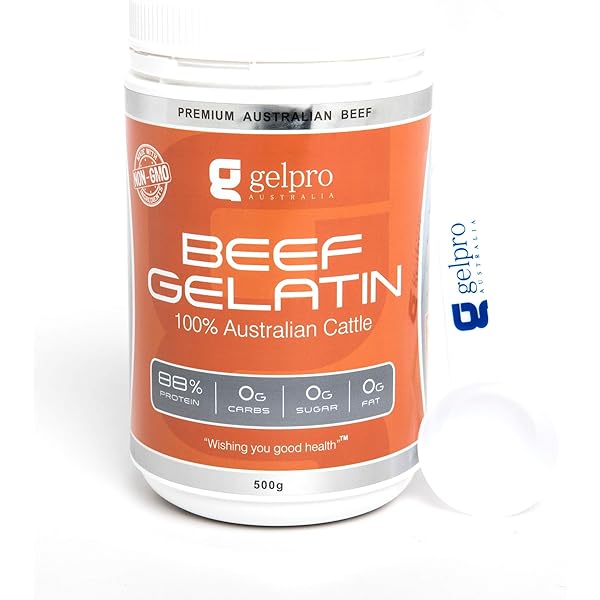 Gelpro Peptipro Australian Beef Gelatin 500grams Premium Grade Amazon Com Au Health Household Personal Care