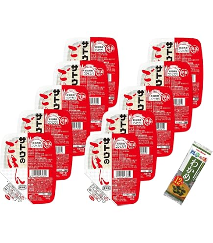 Amazon | サトウ食品 サトウのごはん 新潟産コシヒカリ 5食パック(200g