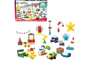 メガ(MEGA) ポケモン ピカチュウとポッチャマのアドベントカレンダー ブロック ピース数：202 6歳から マルチ GYG99