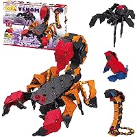 Yoshiritsu ラキュー (LaQ) アニマルワールド危険生物(Animal World VENOM)