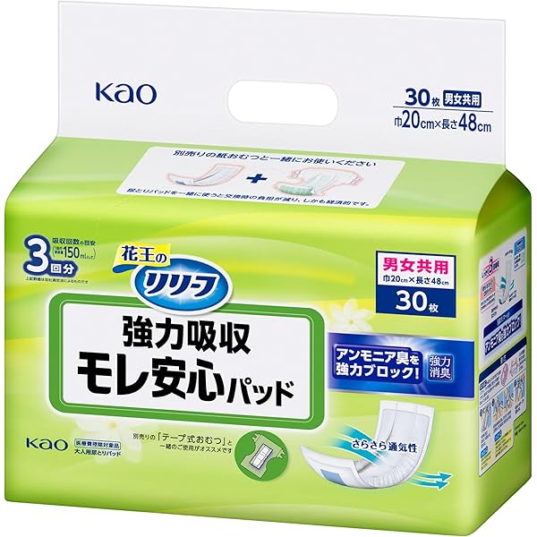 Amazon | リフレ はくパンツ用 やわらかぴったりパッド スーパー (男女