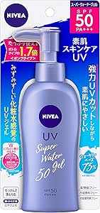 Amazon Co Jp ニベアサン プロテクトウォータージェル Spf50 Pa ポンプ 140g ビューティー