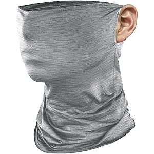 JUSTCOOL フェイスマスク ランニングマスク フェイスカバー ネックゲイター 夏 ネックガード ネックカバー スポーツマスク バイクマスク クール ネック 冷感マスク 夏 UVカット 紫外線対策 吸汗速乾 男女兼用