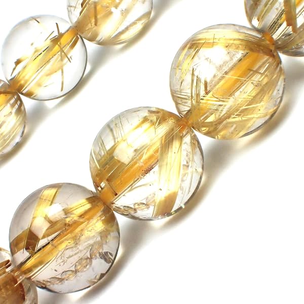Amazon | [Felistone] パワーストーン 天然石 タイチンルチル ルチル