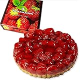 魔法洋菓子店ソルシエ 苺のコンポート タルト ケーキ 5号 直径16cm 4人～6人分 約530g 【単品（飾り無し）】