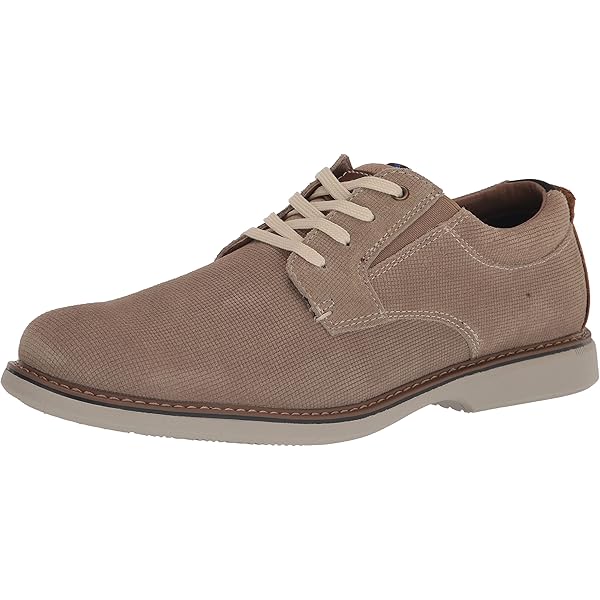 Amazon | Nunn Bush メンズ オットーキャンバス プレーントゥ
