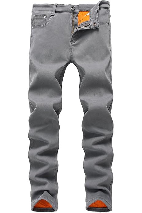 amazon fleece lined jeans