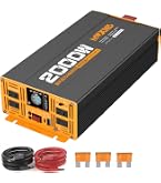 Amazon.co.jp: MWXNE インバーター 正弦波 12v 100v 2000w 最大4000W