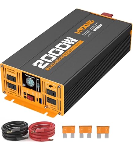 Amazon.co.jp: EDECOA 1500W 純正弦波インバーター 12v DC 100v AC
