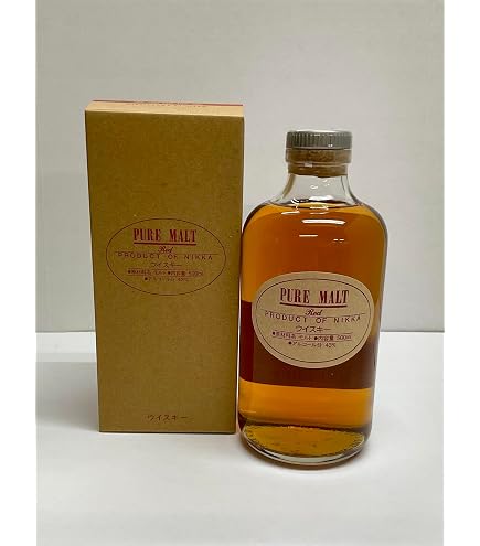 Amazon.co.jp: ニッカ ピュアモルト ブラック 43度 500ml 箱付き