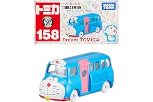 タカラトミー(TAKARA TOMY) トミカ ドリームトミカ No.158 ドラえもん ラッピングバス ミニカー おもちゃ 3歳以上
