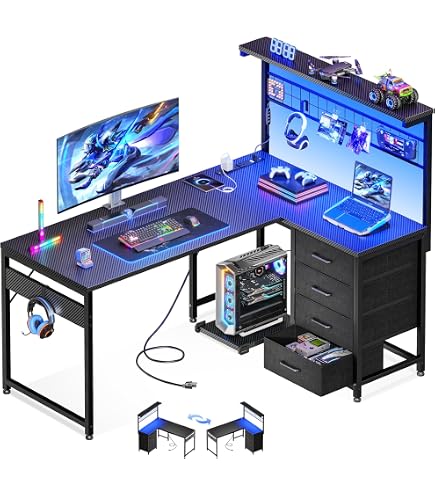 Amazon | YTMTYBD ゲーミングデスク L字型 コーナーデスク PC パソコン Amazon | YTMTYBD ゲーミングデスク L字型 コーナーデスク PC パソコン