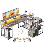 Amazon | AODK ゲーミングデスク 引き出し4杯付き パソコンデスク