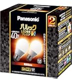 Amazon.co.jp: パナソニック パルック LED電球 口金直径26mm プレミアX