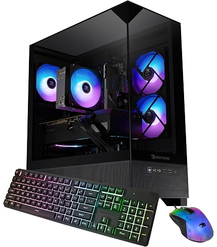 MXZ Gaming Desktop Computer, AMD Ryzen 5 5500, RTX 3060,16GB DDR4