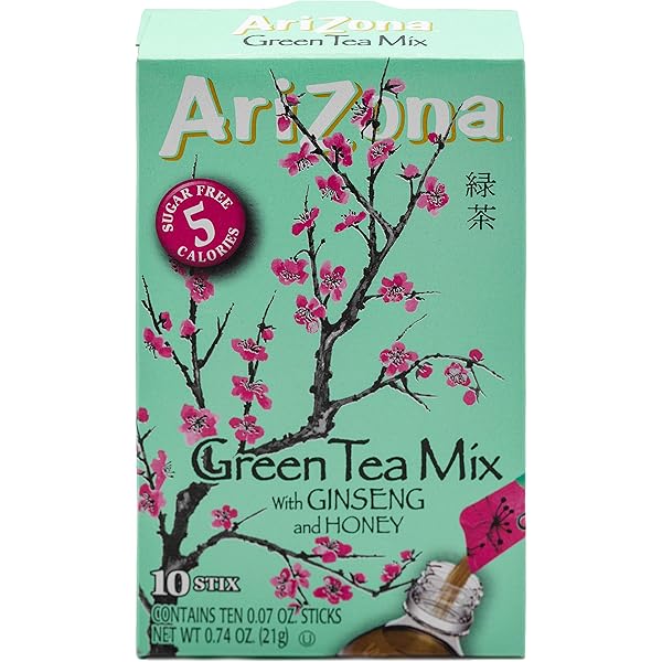 Amazon.co.jp: AriZona Green Tea with Ginseng and Honey