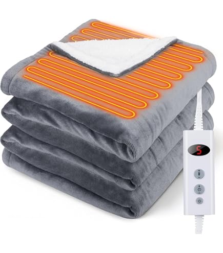 電気毛布 敷き 掛け200×140cm 電気膝掛け ダブルサイズ＆2025進化 Amazon.co.jp : GOHHME電気毛布 敷き 掛け 電気膝掛け【200×140cm