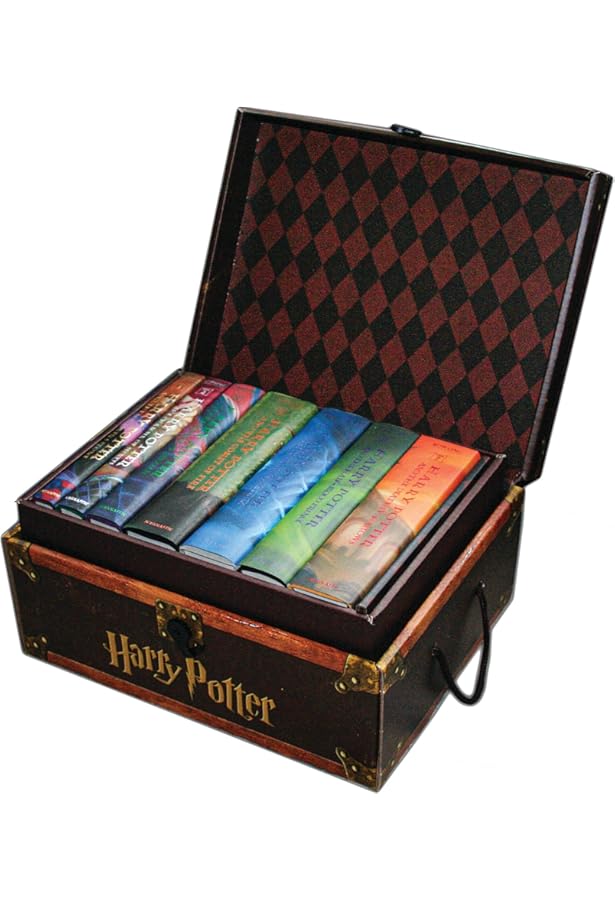 Amazon | Harry Potter Boxed Set (Hard Cover Book 1-4) | Action
