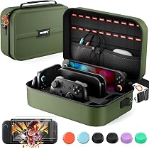 Amazon.co.jp: 【Switch 2 ケース】COOWPS スイッチ2 収納ケース 大