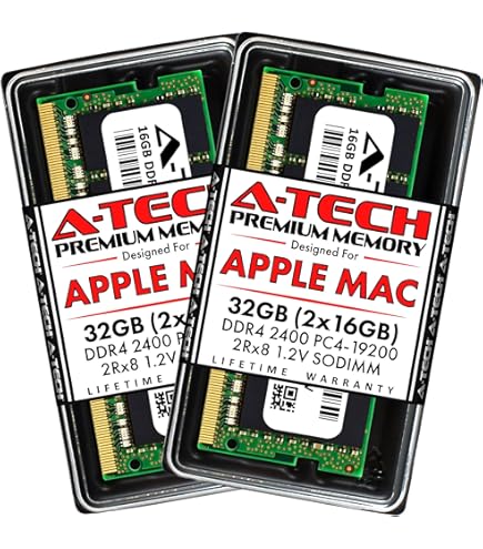 Amazon | A-Tech 128GB キット (4x32GB) DDR4 2666MHz RAM Apple