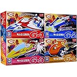アカデミー(Academy) 科学忍者隊ガッチャマン Gメカセット 各全長約10cm ノンスケール プラモデル 15793 成形色