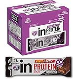 [Amazon限定ブランド] inバー プロテイン ベイクドビター (15本入×1箱) BODY SUPPORT W 甘さ控えめ しっとり焼きチョコバータイプ 高タンパク15g 糖質40%オフ