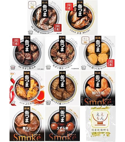 Amazon.co.jp: 【 缶つま 人気 12種 セット 】 オリジナル ギフトBOX