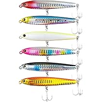 Amazon.co.jp: オルルド釣具 ロングシンキングペンシル 40g 6色