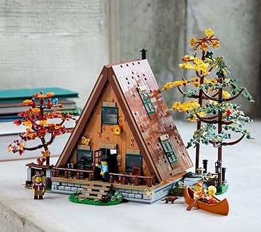 LEGO（レゴ）  iPhone/Androidスマホ壁紙(1080×960)-1 - レゴ(LEGO) アイデア Aフレームキャビン 21338