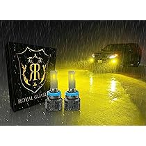 Amazon | ロイヤルガードオメガ LED フォグランプ イエロー H8 H11 H16