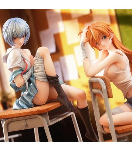 Amazon.co.jp: 惣流・アスカ・ラングレー フィギュア 1/6スケール 塗装