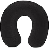 Amazon Basics Memory Foam Neck Travel Pillow - Black