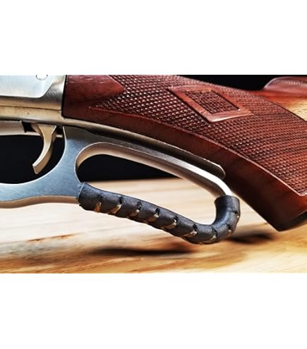 Amazon | D4 Guns ハンドクラフトレザーレバーラップ レバーアクション
