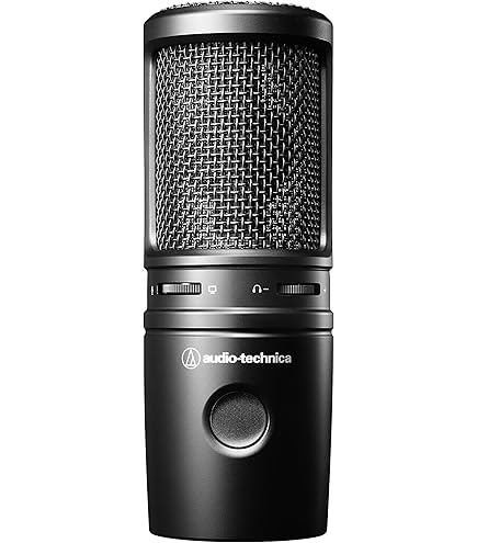 Audio-Technica AT2040USB ＋AT8176 Audio-Technica AT2040USB Dynamic USB Microphone, Black : Amazon.sg