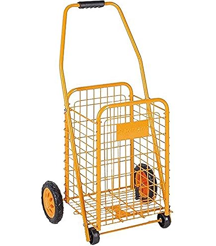 Amazon｜買い物カート ショッピングカート キャリーバスケット 籐