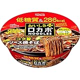 明星 ロカボNOODLESおいしさプラス コク旨ソース焼そば[栄養素バランスヌードル (低糖質、286kcal、たっぷり食物繊維、PFCバランス) ] 89g×12個