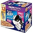 Felix Pouch, Soft Grill, Kitten, Fish Meat, Variety, 1.8 oz (50 g) x 12 Bags